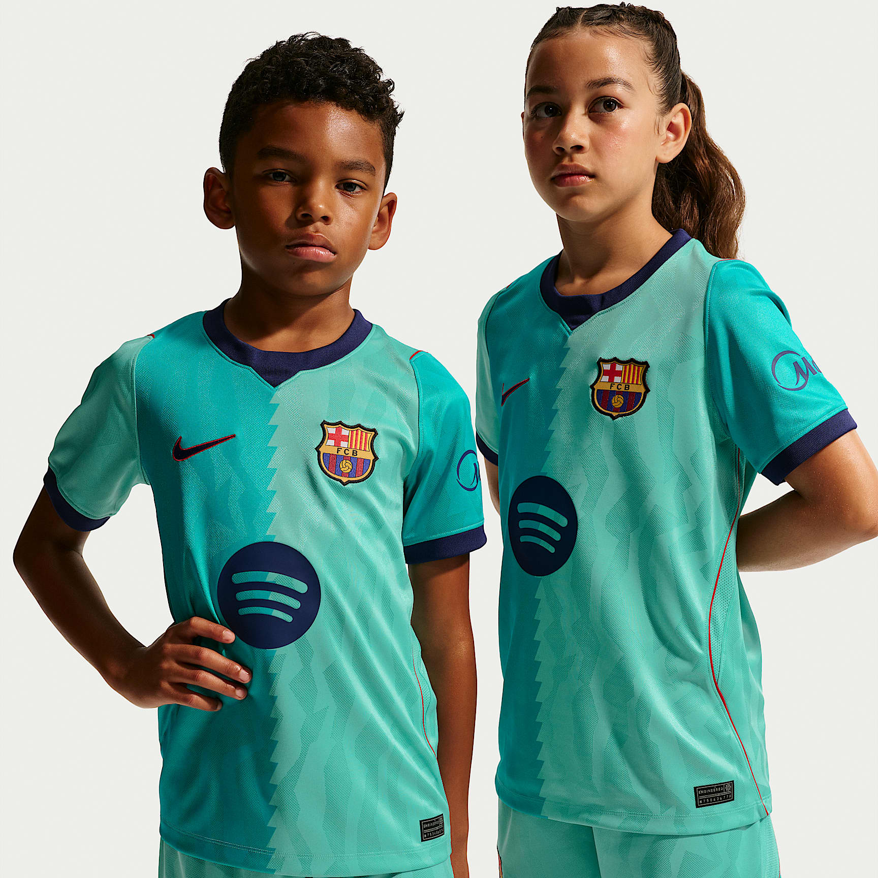 NIKE公式】FCバルセロナ 2026/27 スタジアム サード ジュニア ナイキ